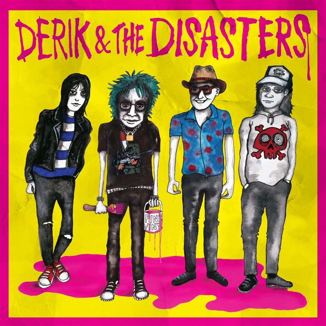 Derik & The Disasters - Derik & The Disasters (Yellow Vinyl ) [LP] cover art