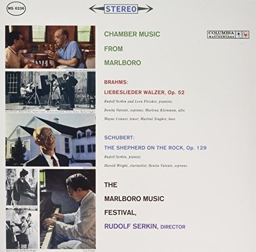 Chamber Music From Marlboro: Brahms - Liebeslieder Walzer; Schubert - Shepherd on the Rock cover art