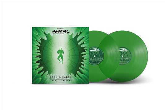 Avatar: The Last Airbender - Book 2: Earth [Music From The Animated Series] [Green 2 LP] cover art