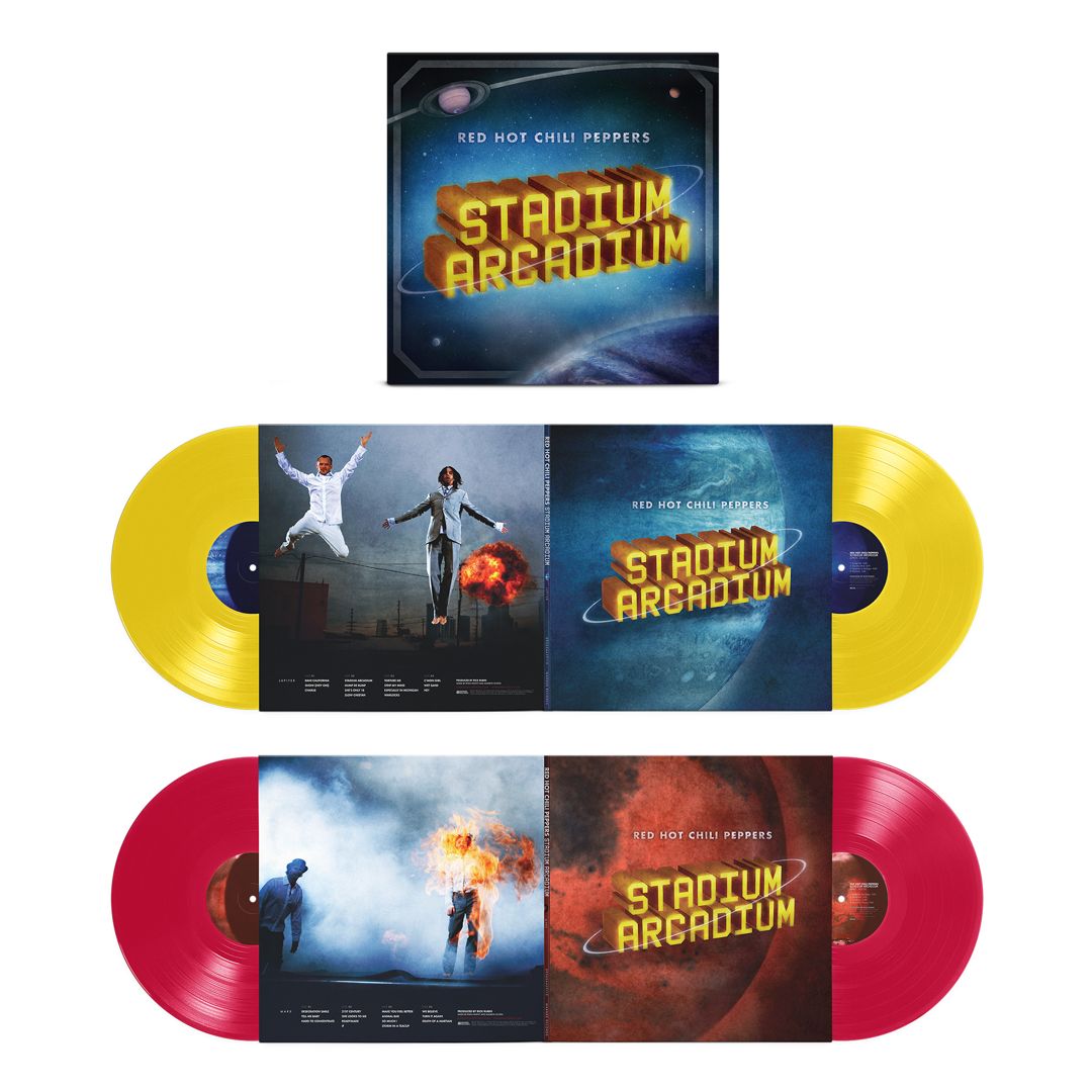 Stadium Arcadium [20th Anniversary] [Canary Yellow & Apple Red 4 LP] cover art