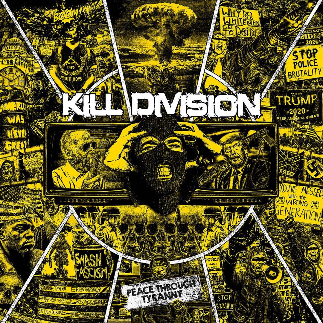 Peace Through Tyranny [Yellow/Black Splatter Vinyl] cover art