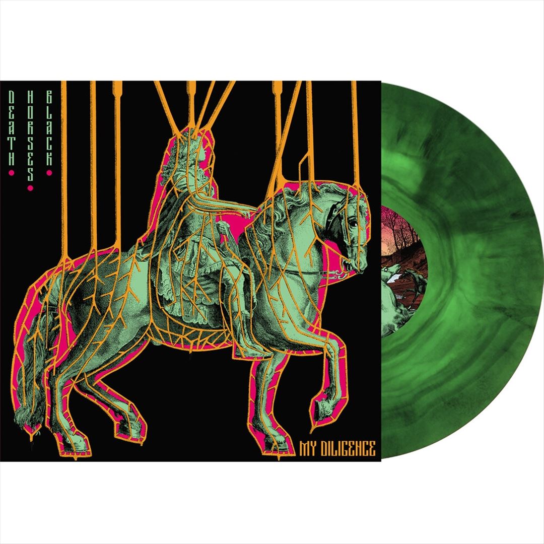 Death. Horses. Black. cover art