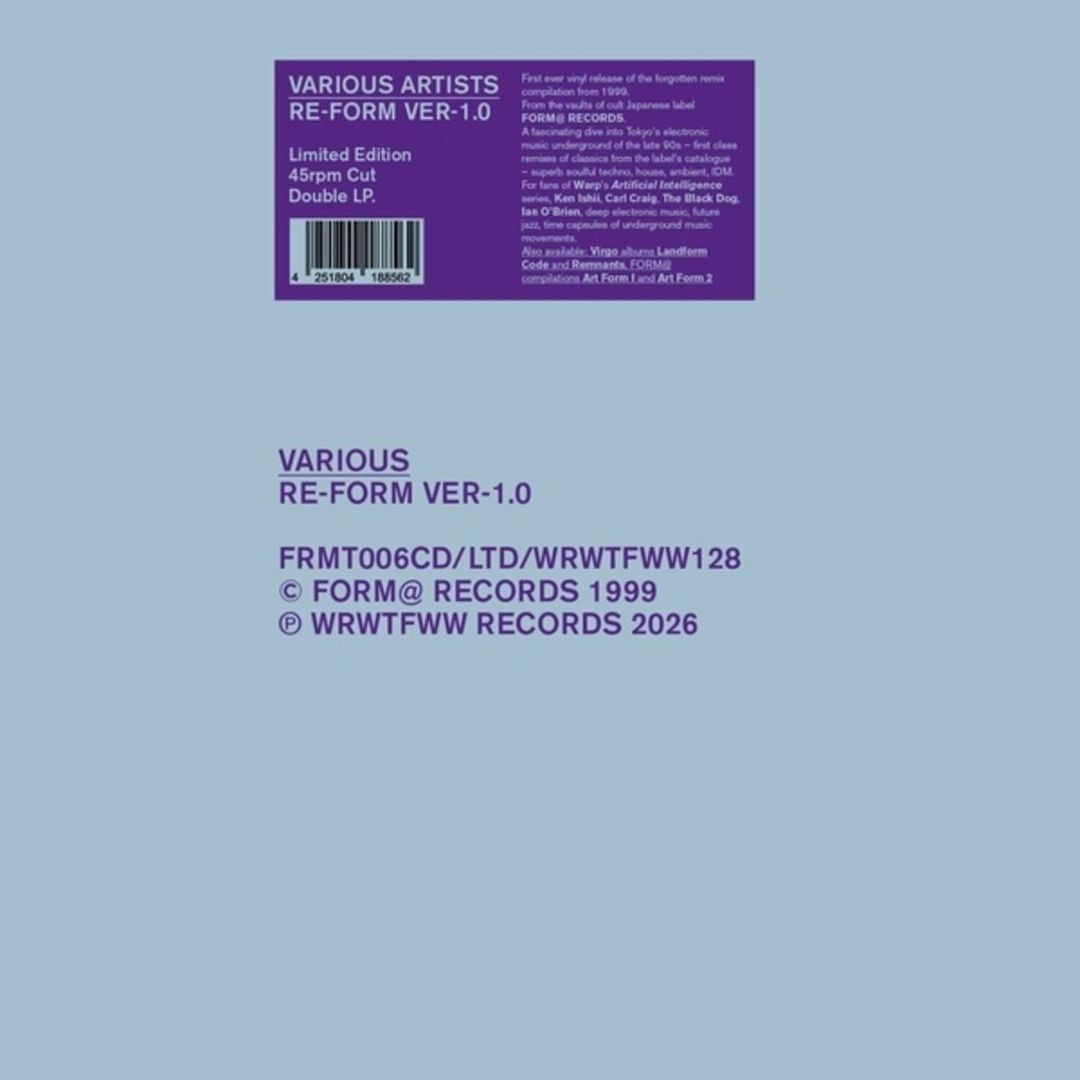 Re-Form Ver-1.0 cover art