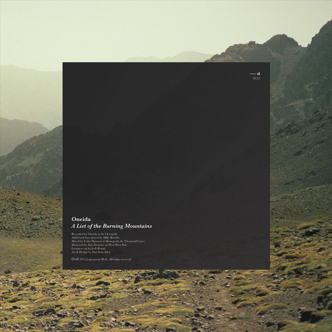 List of the Burning Mountains cover art