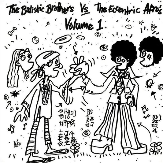 The Ballistic Brothers Vs. The Eccentric Afros -, Vol. 1 cover art