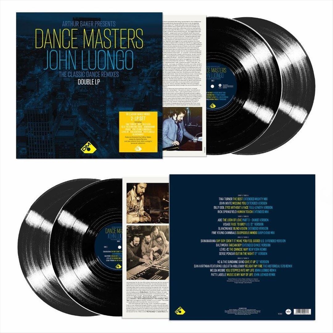 Arthur Baker Presents Dance Masters: John Luongo - The Classic Dance Remixes [2LP] cover art