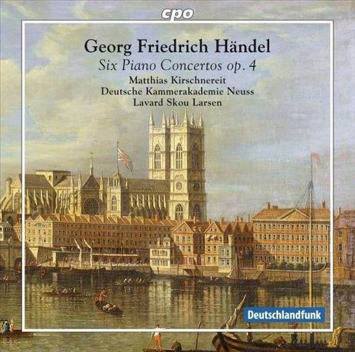 Handel: Six Piano Concertos, Op. 4 cover art