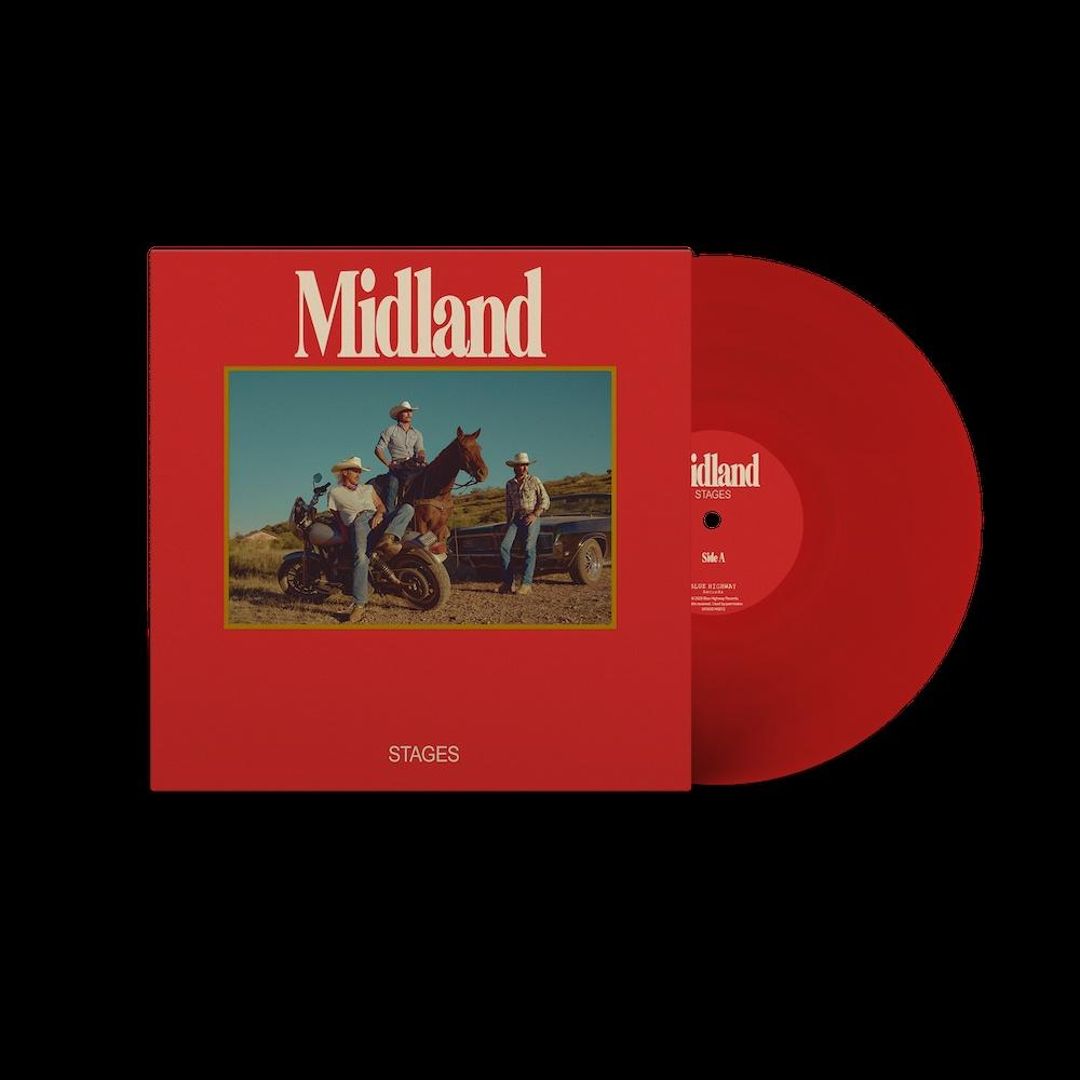 Stages [Transparent Red LP] cover art