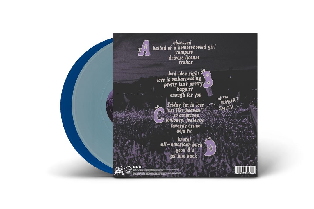 Live From Glastonbury (A BBC Recording) [Light Blue/Cobalt 2 LP] cover art