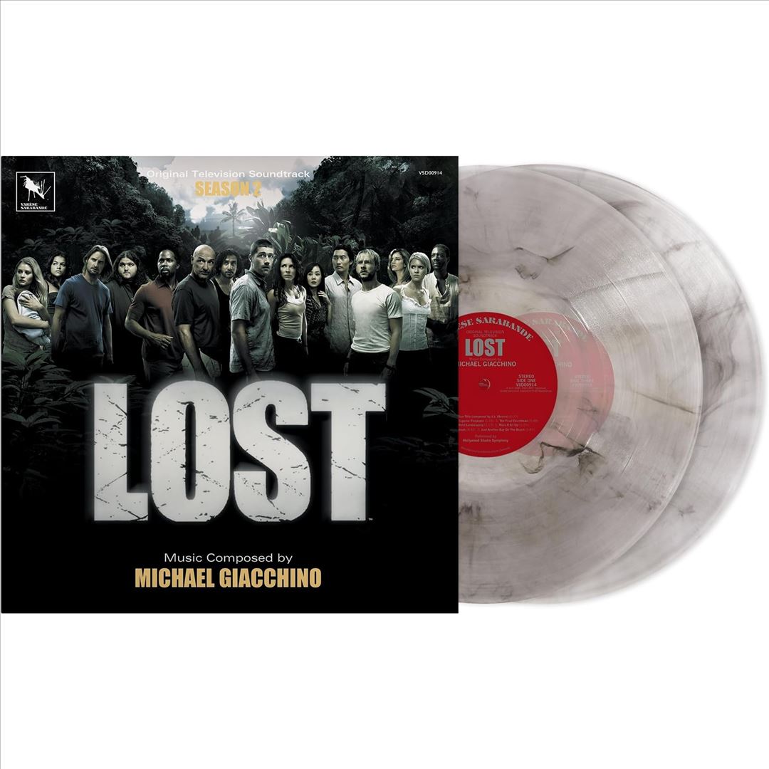 Lost: Season 2 [Original Television Soundtrack] [Clear Smoke 2 LP] cover art