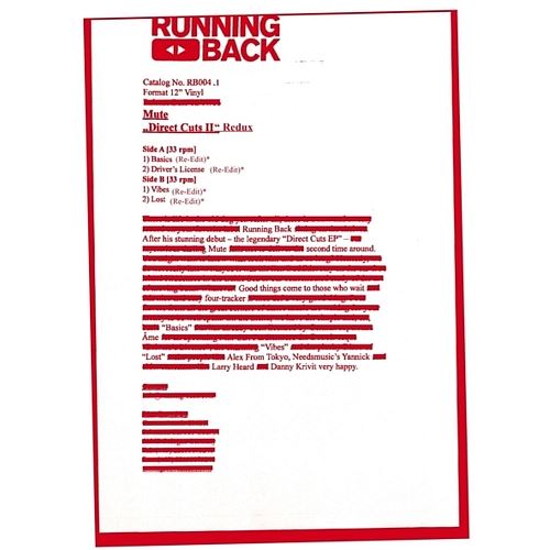 Direct Cuts II - Redux cover art