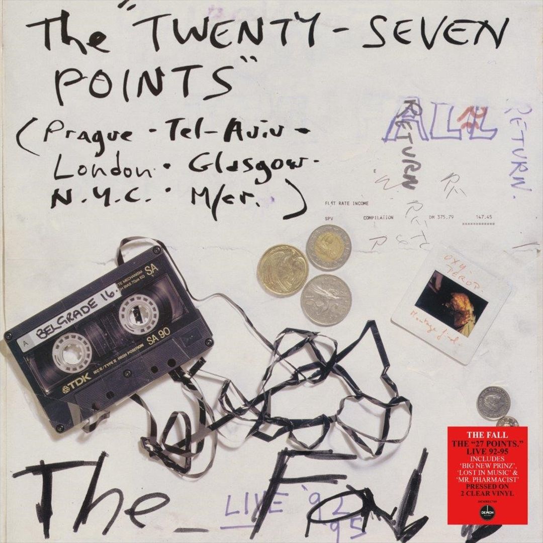 The Twenty-Seven Points: Live 92-95 [140g Clear Vinyl] cover art