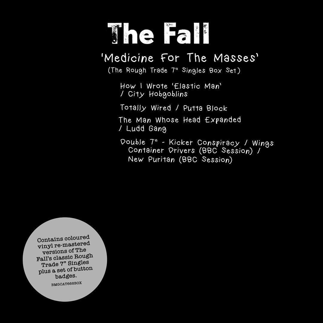 Medicine for the Masses: The Rough Trade 7" Singles cover art