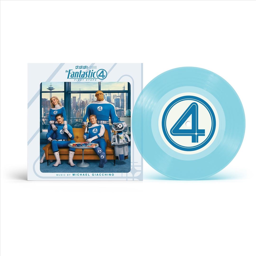 Fantastic Four: First Steps Main Theme / Let Us Be Devoured [Blue 7" Single] cover art