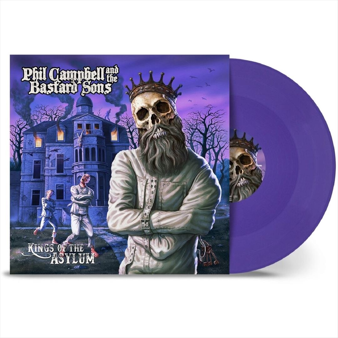 Kings Of The Asylum (LP in sleeve + Lyric Sheet - Purple) cover art