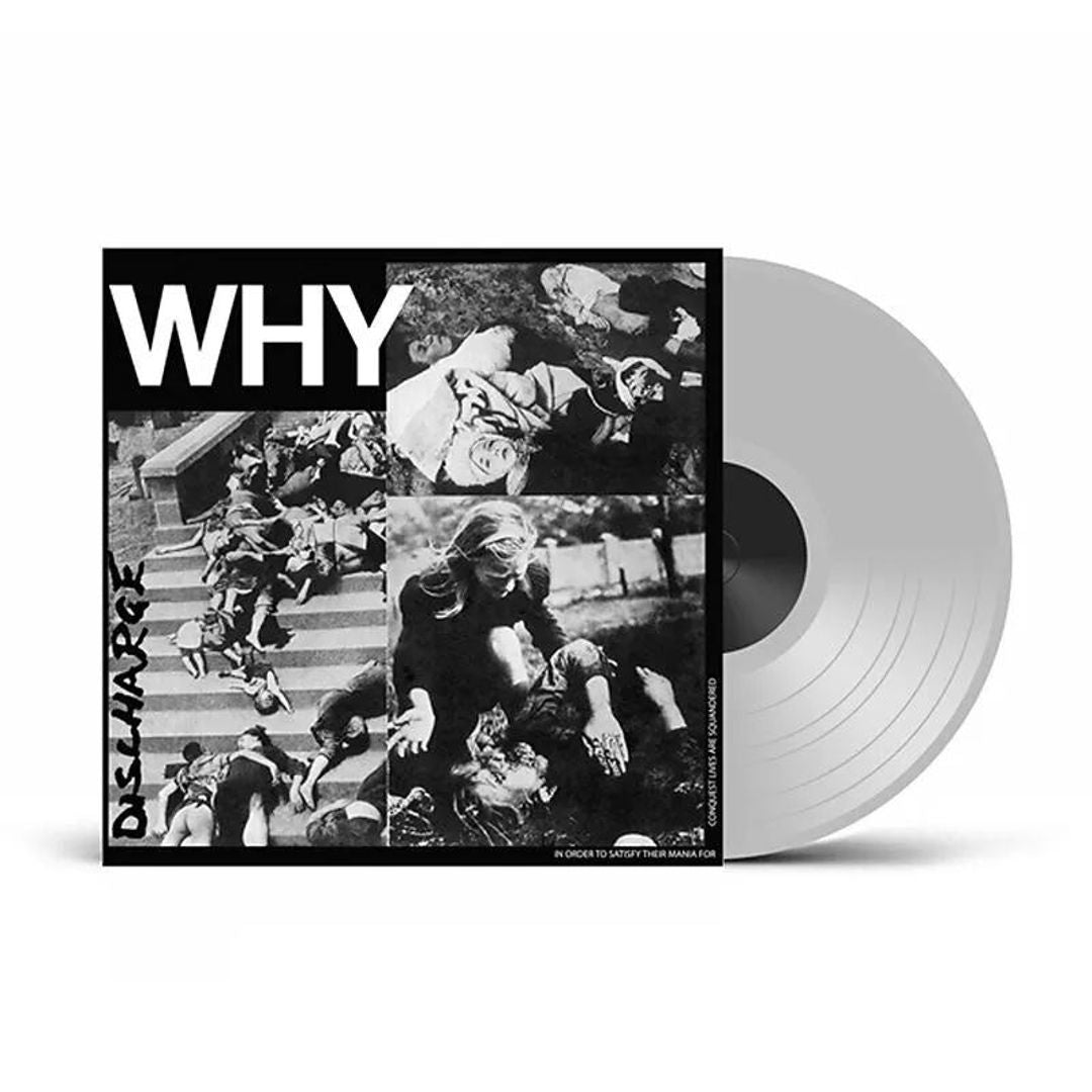 Why [UK Exclusive Clear Vinyl] cover art