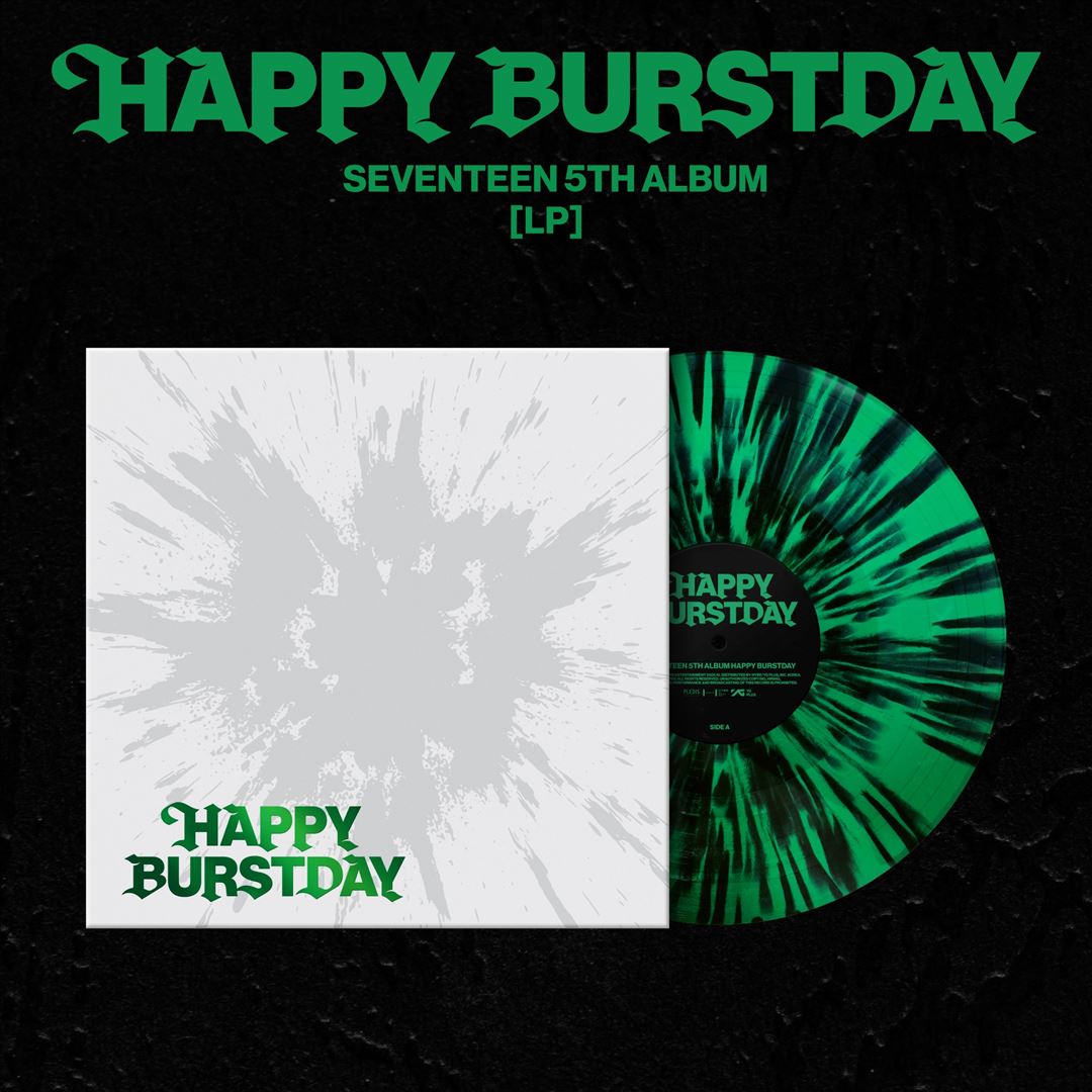 SEVENTEEN 5th Album 'HAPPY BURSTDAY' [LP] cover art