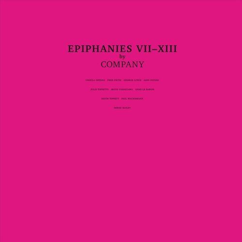 Epiphanies VII-XIII cover art