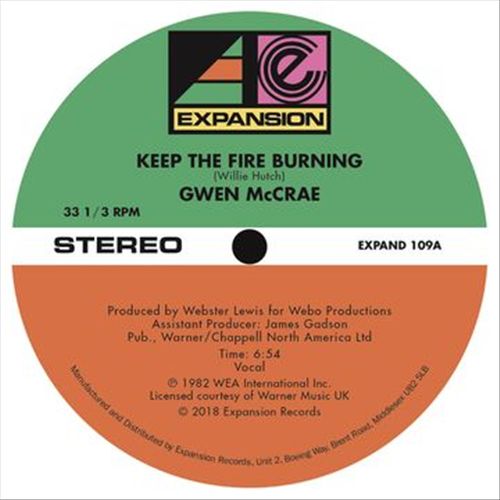 Keep the Fire Burning/Funky Sensation cover art