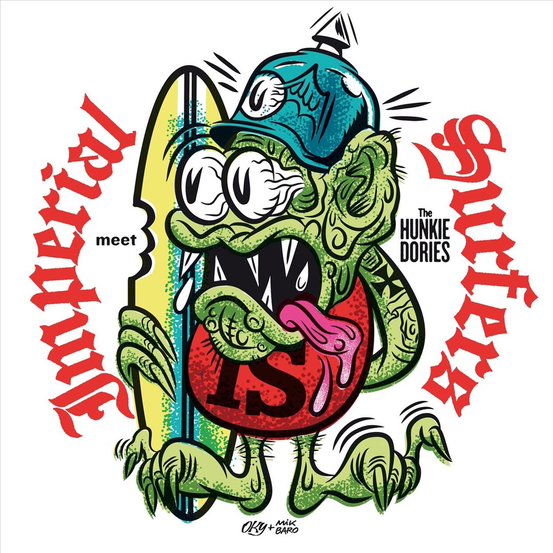 Imperial Surfers Meet The Hunkie Dories cover art