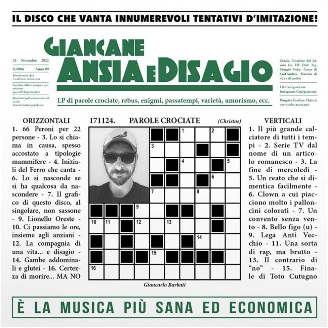 Ansia E Disagio cover art