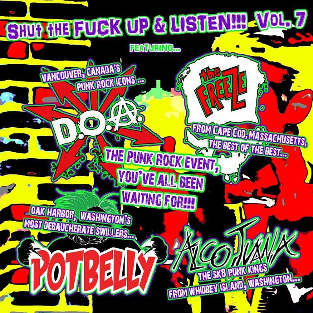 Shut the Fuck Up & Listen!!!, Vol. 7 cover art