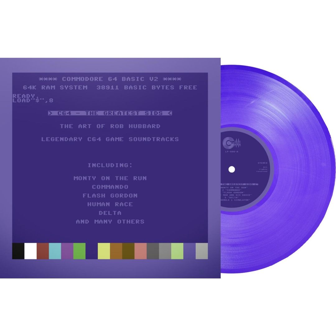 C64 Greatest Sids: The Art of Rob Hubbard [Limited to 100 Handnumbered Edition Purple Vinyl] cover art