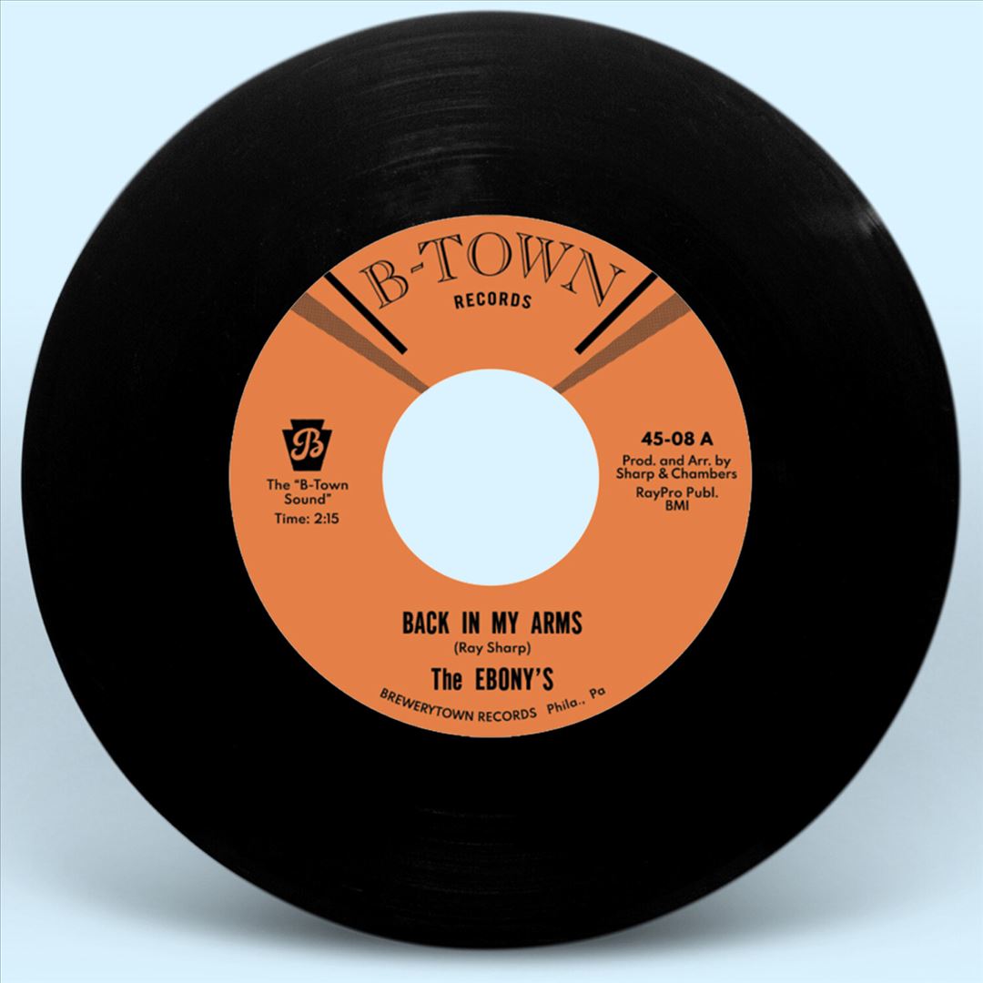 Back in My Arms b/w I Can't Help But Love You  cover art
