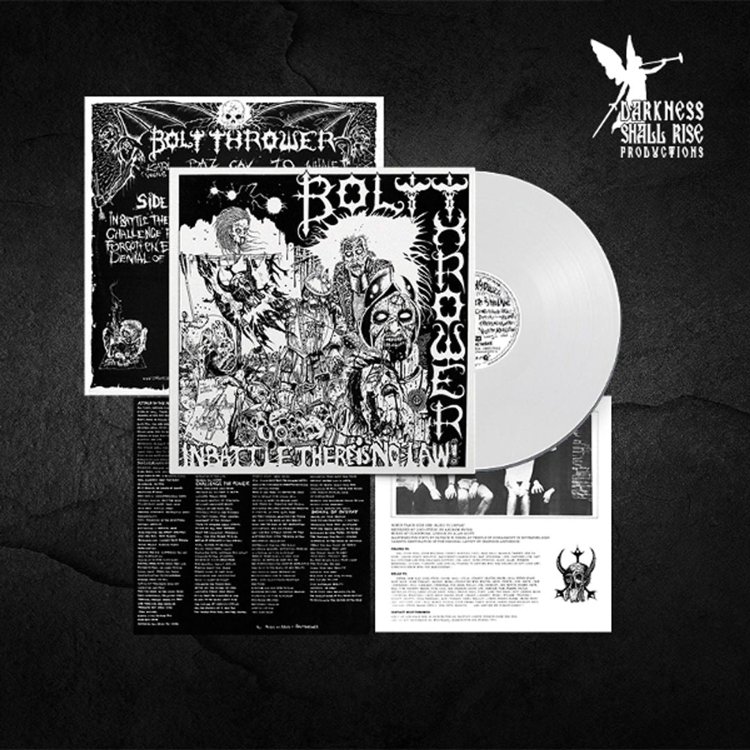 In Battle There's No Law [White Colored Vinyl] cover art