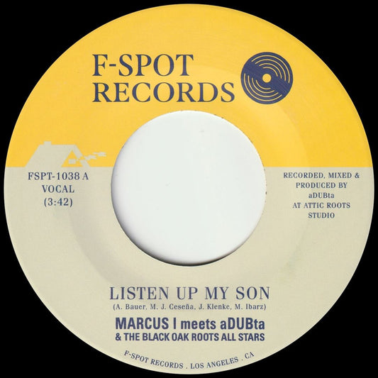 Listen Up My Son cover art