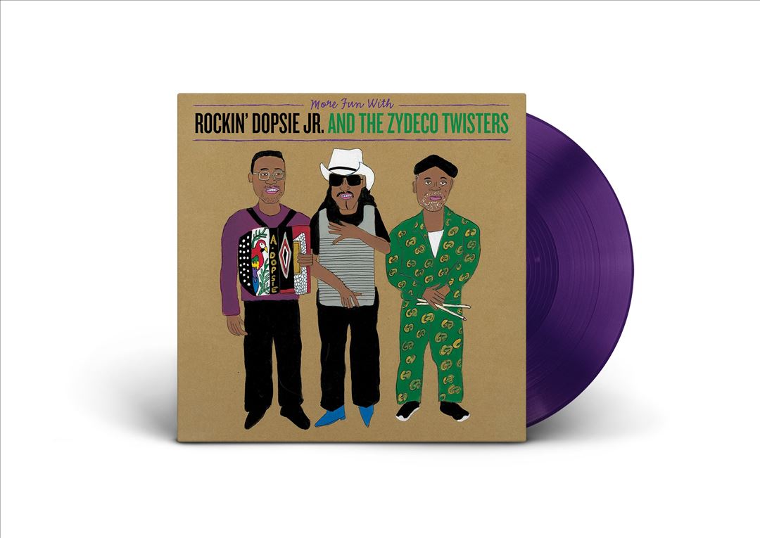 More Fun With Rockin' Dopsie, Jr. & The Zydeco Twisters [Translucent Purple Vinyl] cover art