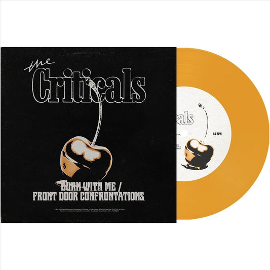 Burn With Me/Front Door Confrontations [Yellow 7" Single] cover art