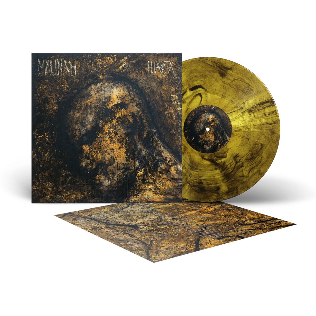 Hjarta [Transparent Yellow/Black Marble Vinyl] cover art