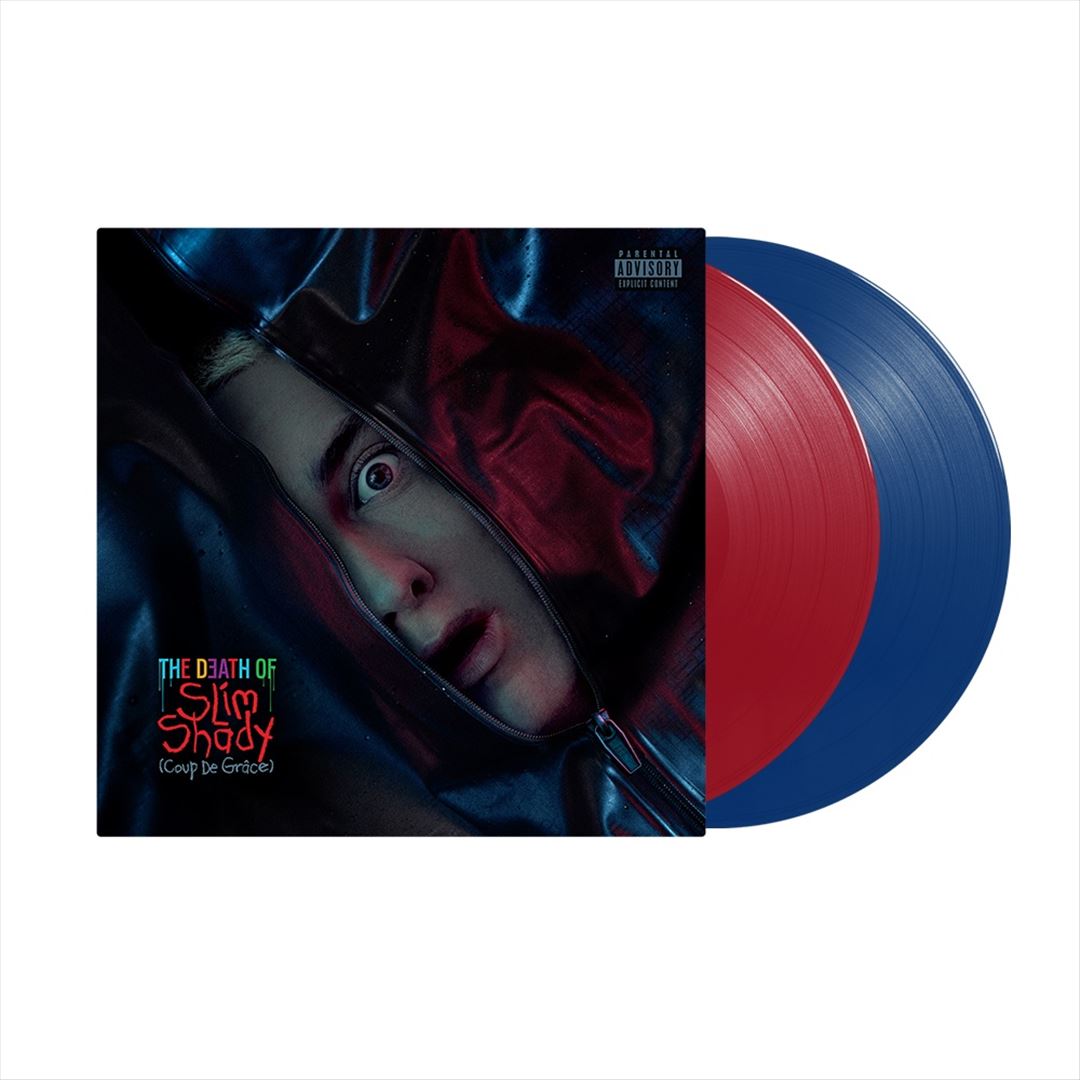Death of Slim Shady (Coup de Grâce) [Red/Blue 2 LP] cover art