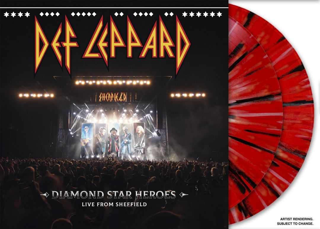 Diamond Star Heroes: Live from Sheffield [180g Multicolor Splatter 2 LP] [Half-Speed] cover art
