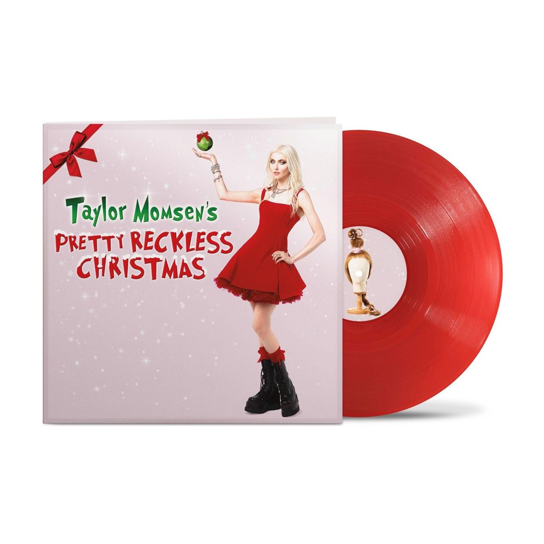 Taylor Momsen's Pretty Reckless Christmas [Translucent Ruby 12" EP] cover art