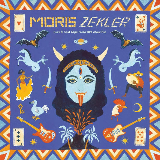 Moris Zekler: Fuzz & Soul Sega from 70's Mauritius cover art