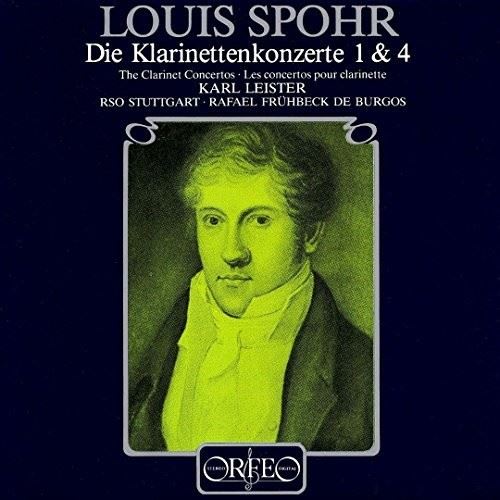 Louis Spohr: Die Klarinettenkonzerte 1 & 4 cover art
