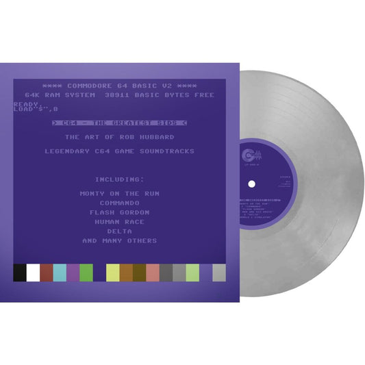C64 Greatest Sids: The Art of Rob Hubbard [Limited to 100 Handnumbered Edition Light Grey Vinyl] cover art