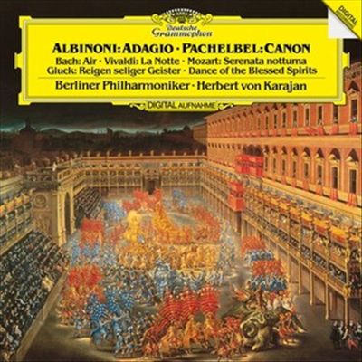 Albinoni: Adagio; Pachelbel: Canon cover art