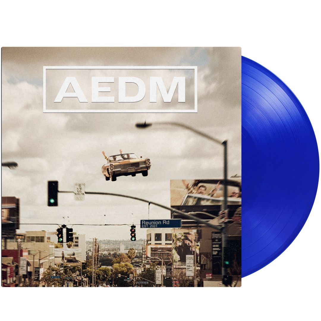 AEDM [Limited 180 Gram Translucent Blue Colored Vinyl] cover art