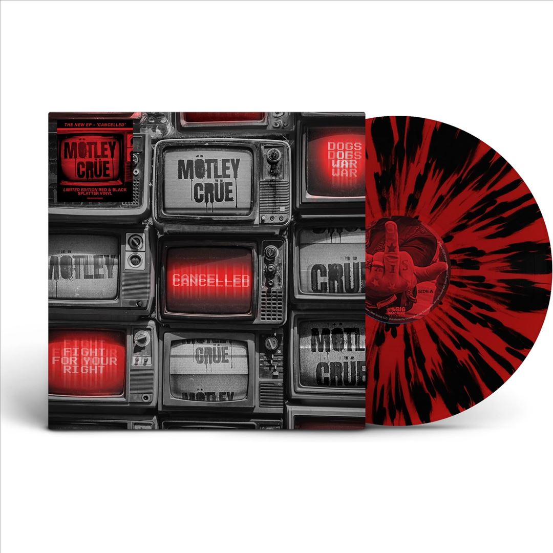 Cancelled [Red/Black Splatter 12" EP] [45 RPM] cover art