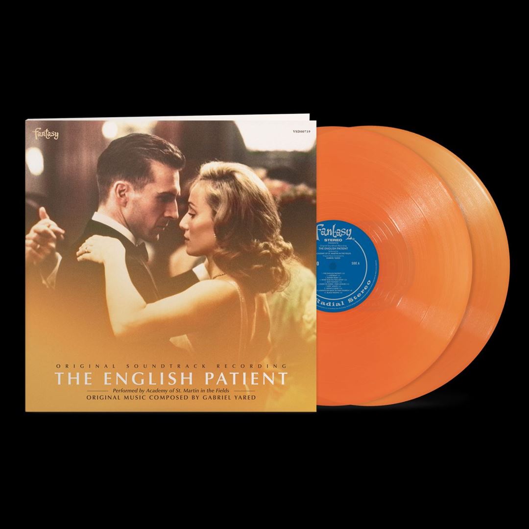 English Patient [Original Soundtrack Recording] [Translucent Orange Crush 2 LP] cover art