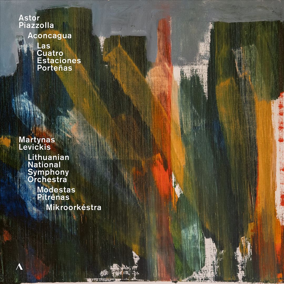 Astor Piazzolla: Aconcagua; Las Cuatro Estaciones Porteñas cover art