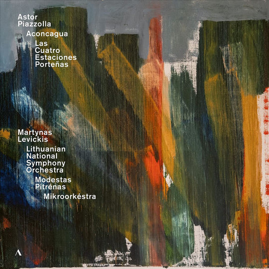 Astor Piazzolla: Aconcagua; Las Cuatro Estaciones Porteñas cover art