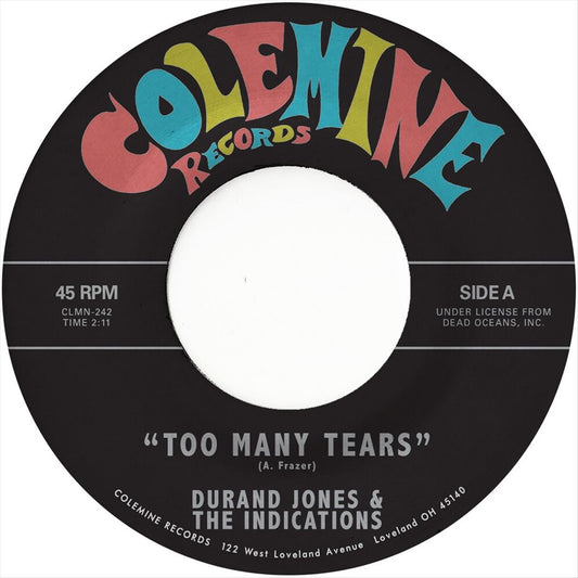 Too Many Tears [Coloured Vinyl] cover art