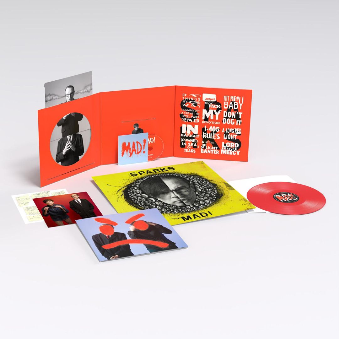 MAD DELUXE RED LP cover art