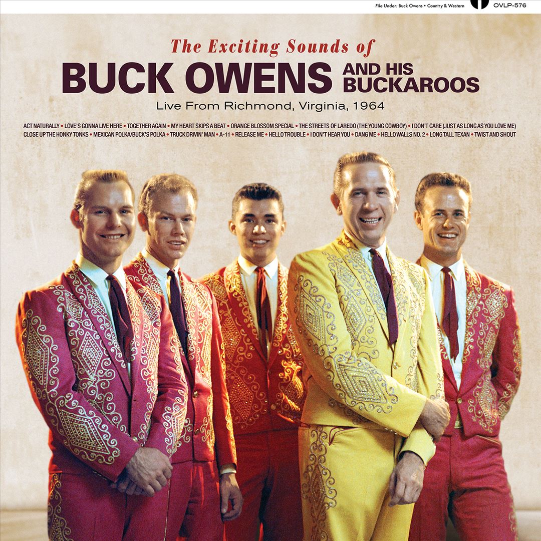 Exciting Sounds of Buck Owens and His Buckaroos [Live From Richmond, Virginia, 1964] cover art