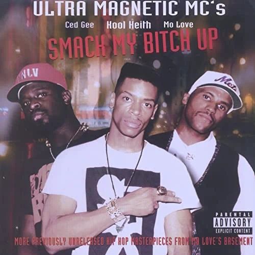 Ultramagnetic MC's - Smack My Bitch Up (Black Vinyl) [LP] cover art