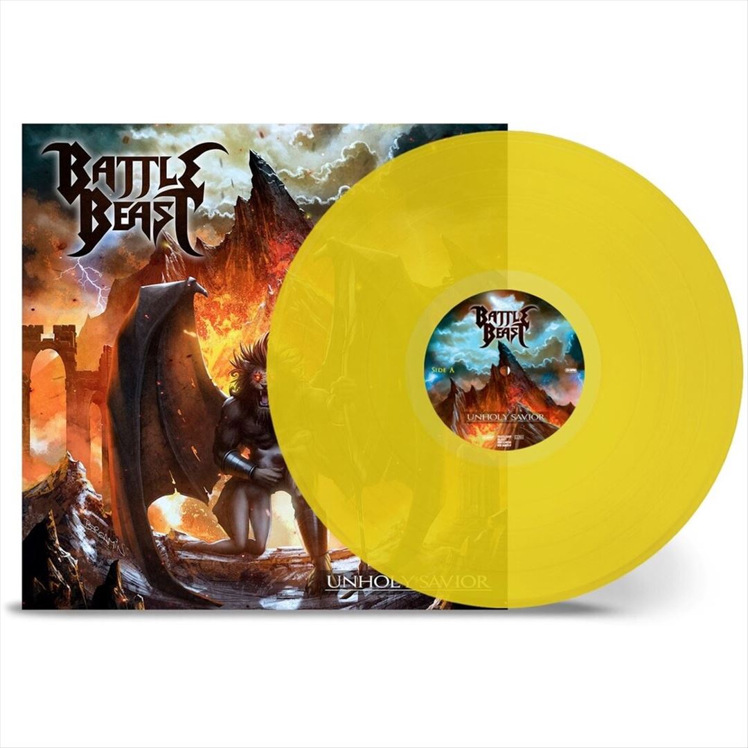 Unholy Savior [Transparent Yellow Vinyl] cover art